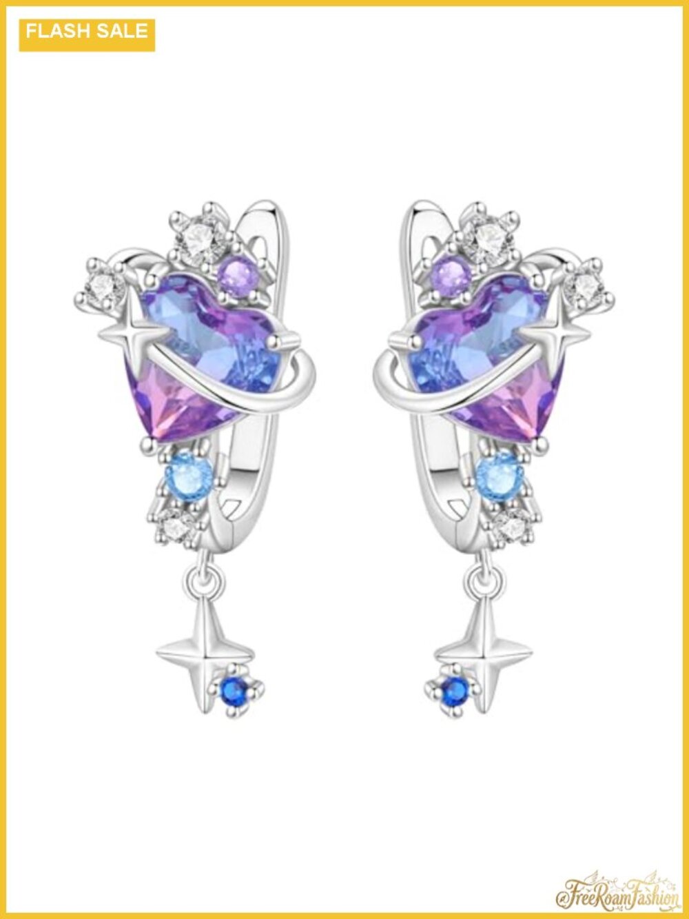 925 Sterling Silver Dangle Earrings Hypoallergenic Small Hoop Drop Earrings for